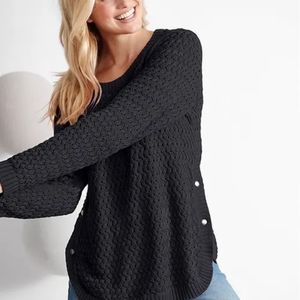 venus black sweater